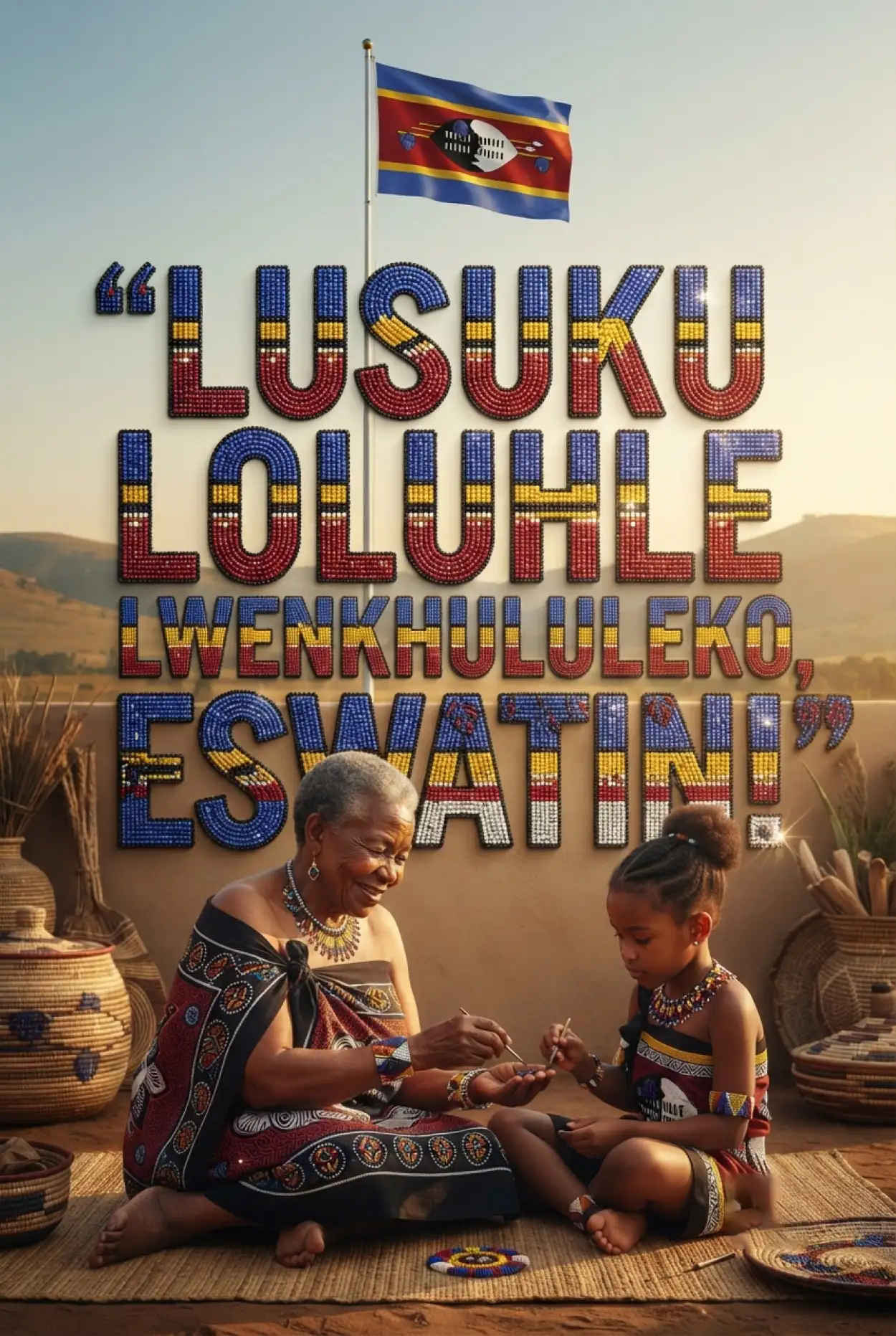 Free Download Happy Independence Day Eswatini 2026 Quotes - High Quality Eswatini Independence Day 2026 Image