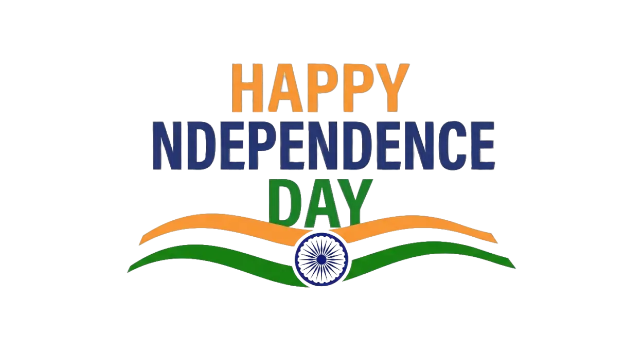 Free Download Happy Independence Day India 2026 Png - High Quality Happy Independence Day Png 2026 Transparent PNG