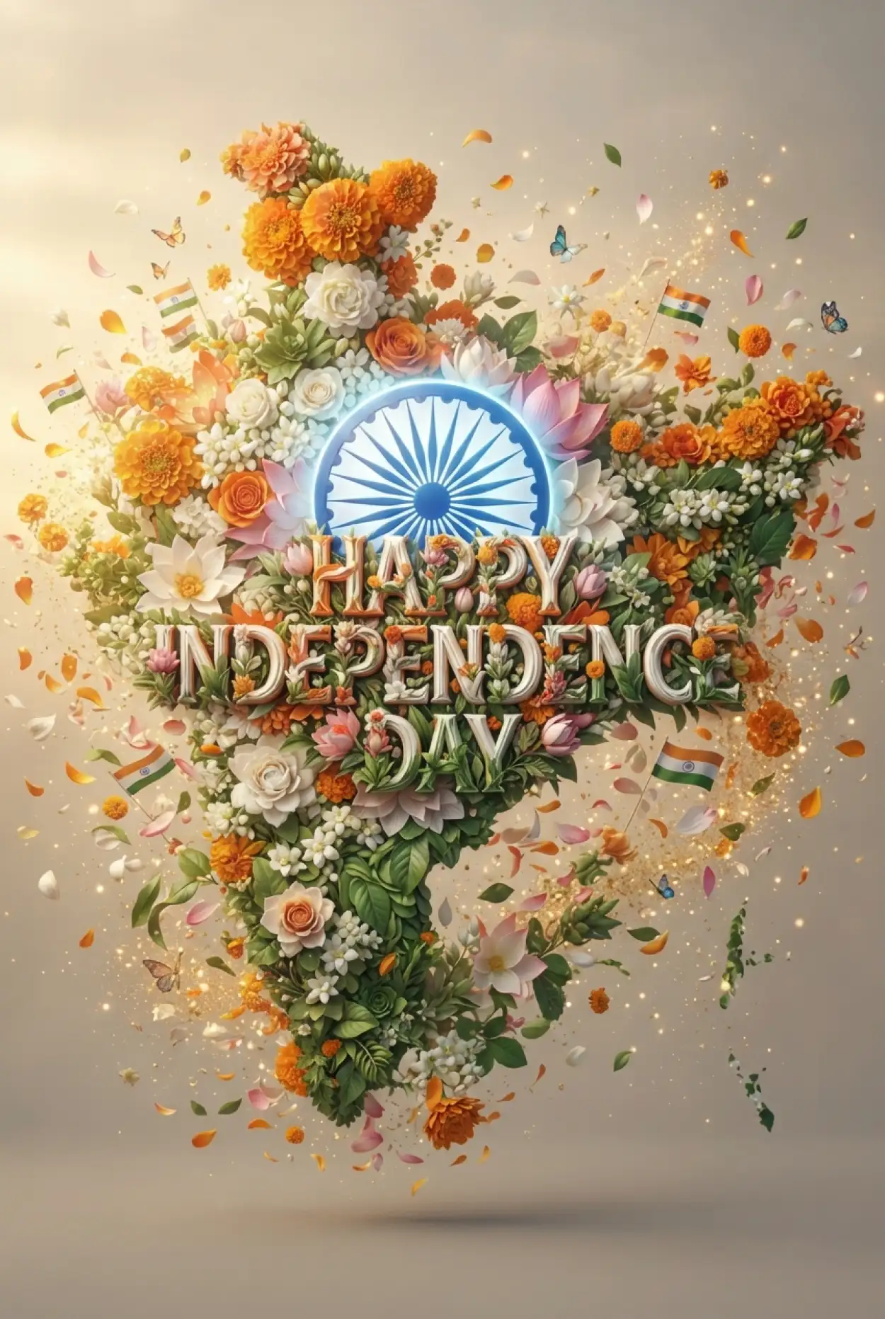 Free Download Happy Independence Day India Wishes 2026 - High Quality Indian Independence Day Wishes 2026 Image