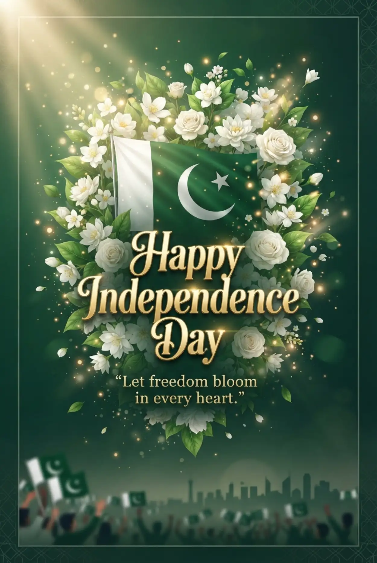 Free Download Happy Independence Day Pakistan Facebook Post - High Quality Pakistan Independence Day 2026 Image