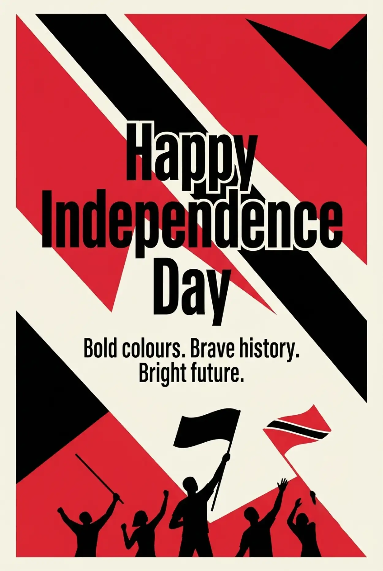 Free Download Happy Independence Day Trinidad And Tobago 2026 Poster - High Quality Trinidad And Tobago Independence Day 2026 Image
