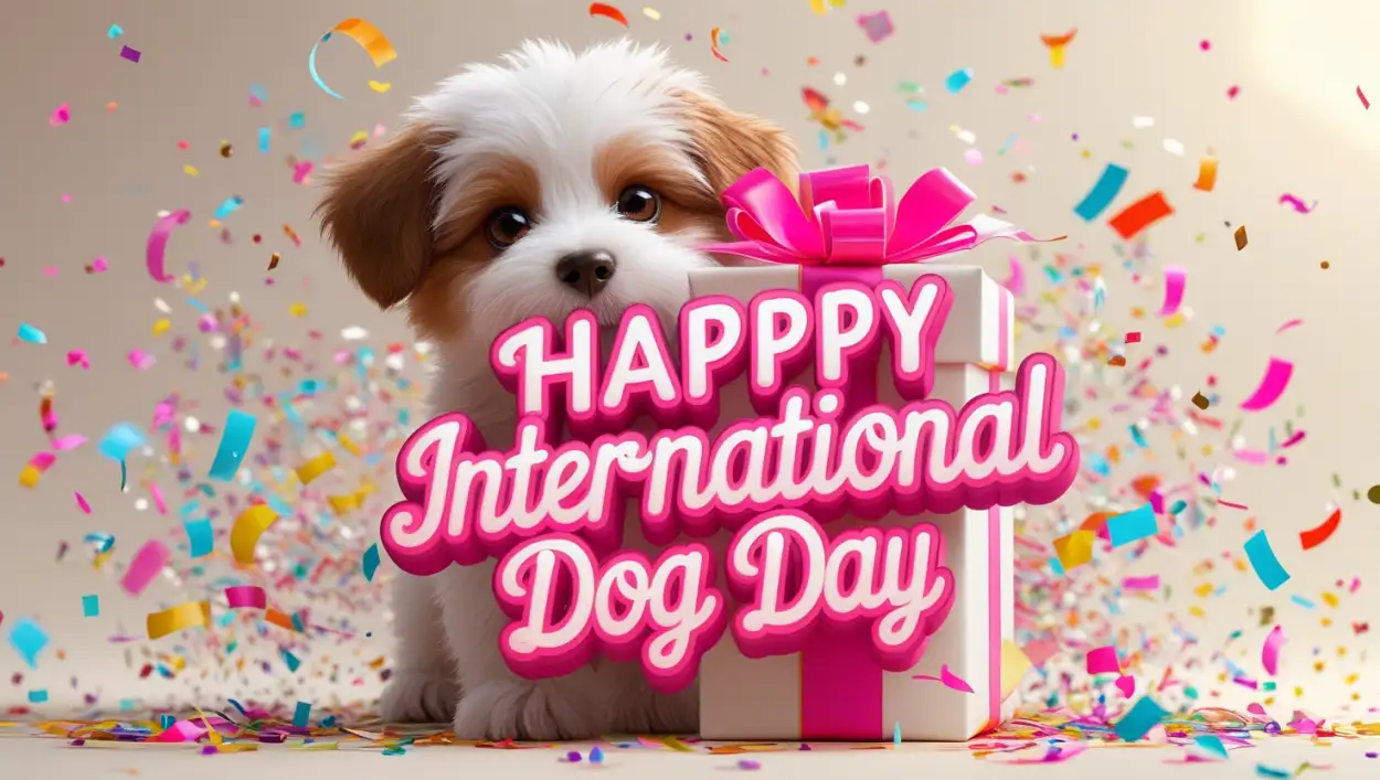 Happy International Dog Day Messages For Friends - Royalty Free Happy International Dog Day Image | Pngmagic Free Download Happy International Dog Day Messages For Friends - High Quality Happy International Dog Day Background