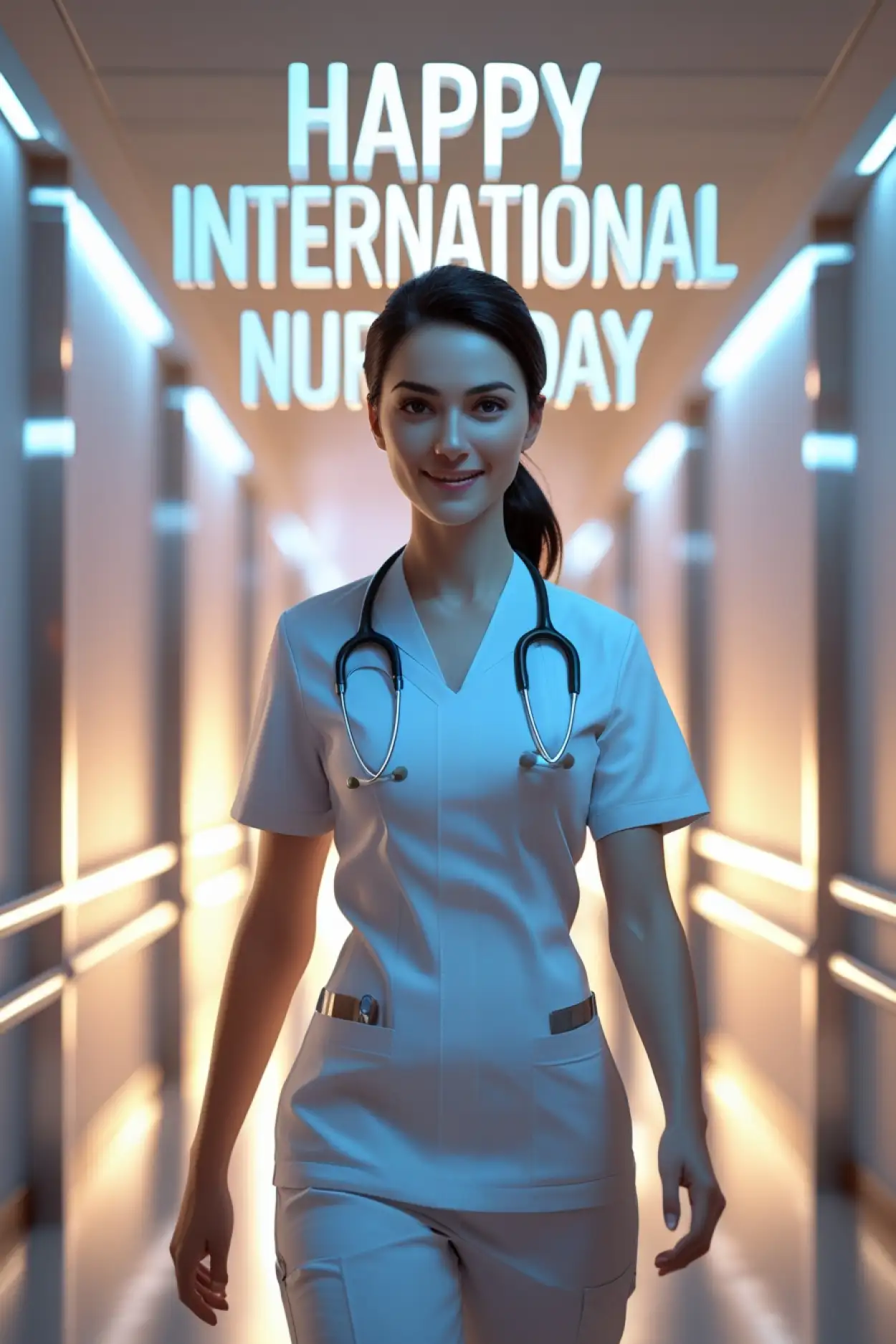 Happy International Nurses Day for Instagram story