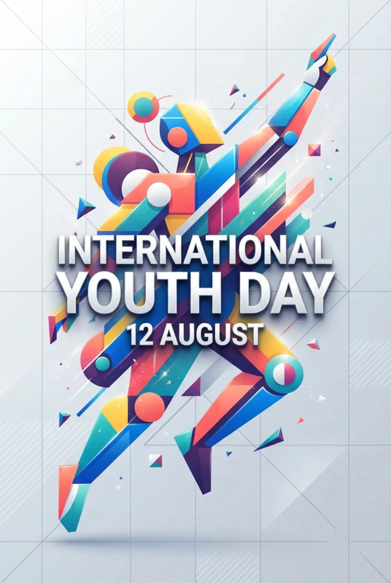 Free Download Happy International Youth Day 2026 - High Quality International Youth Day 2026 Image