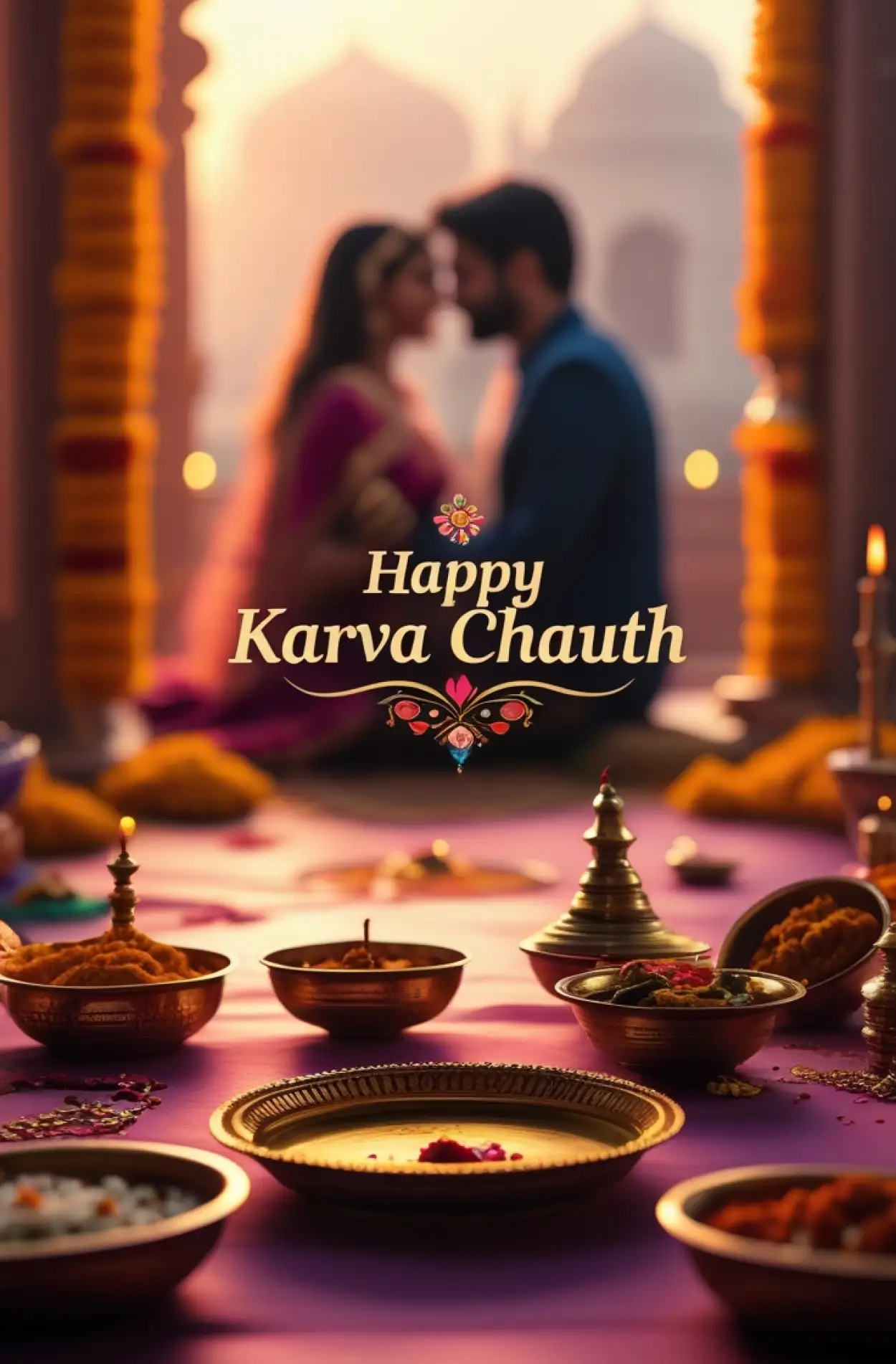 Free Download Happy Karva Chauth Png Image Transparent Background - High Quality Happy Karva Chauth PNG Image