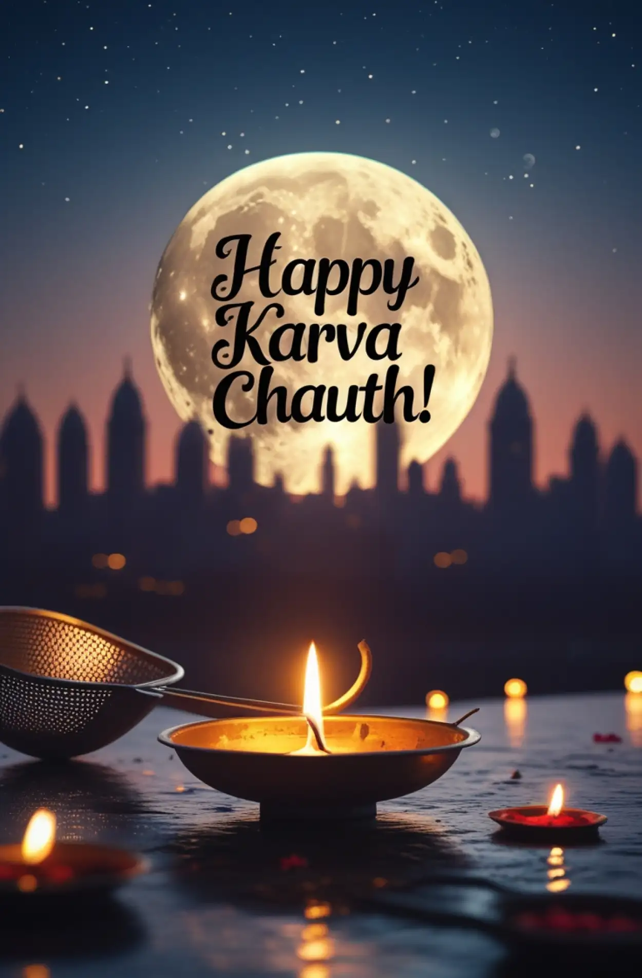 Free Download Happy Karva Chauth Sms Message For Whatsapp - High Quality Happy Karva Chauth Background