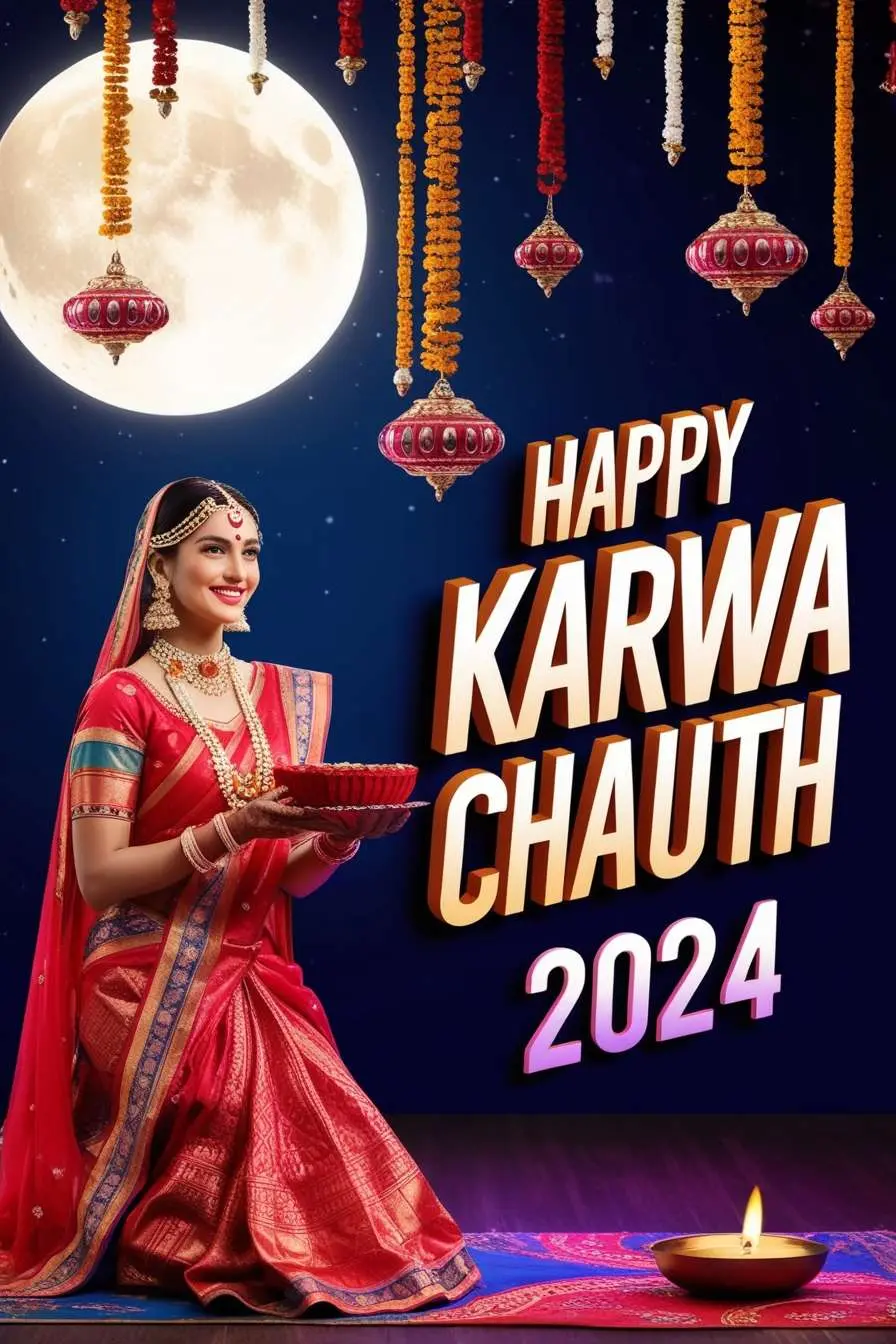 happy karwa chauth blessings images