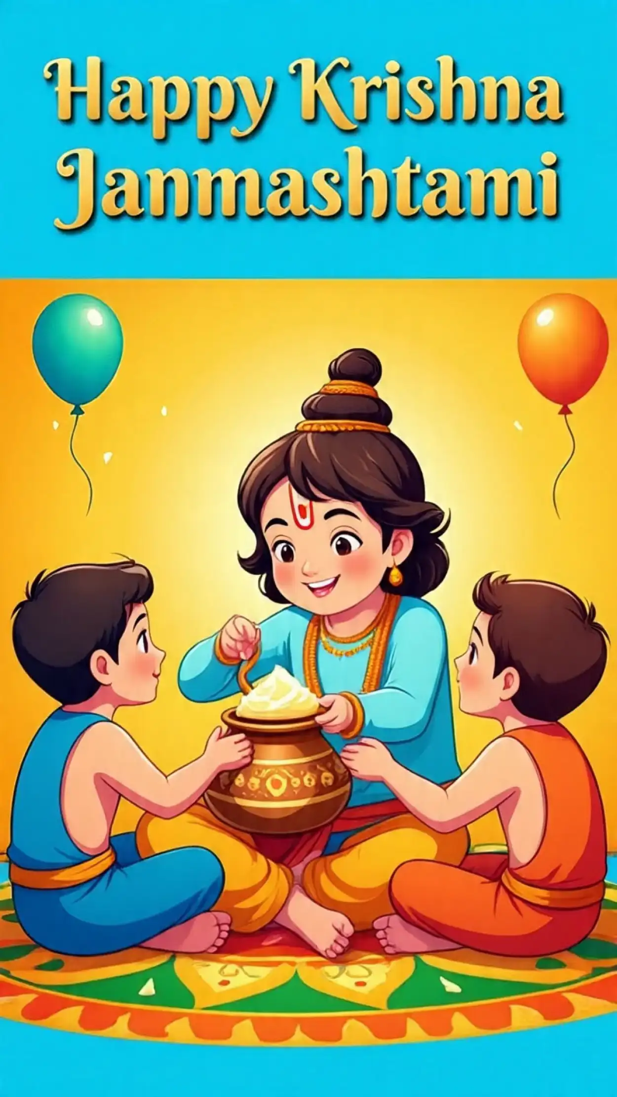 happy krishna janmashtami 2025 hd photo download