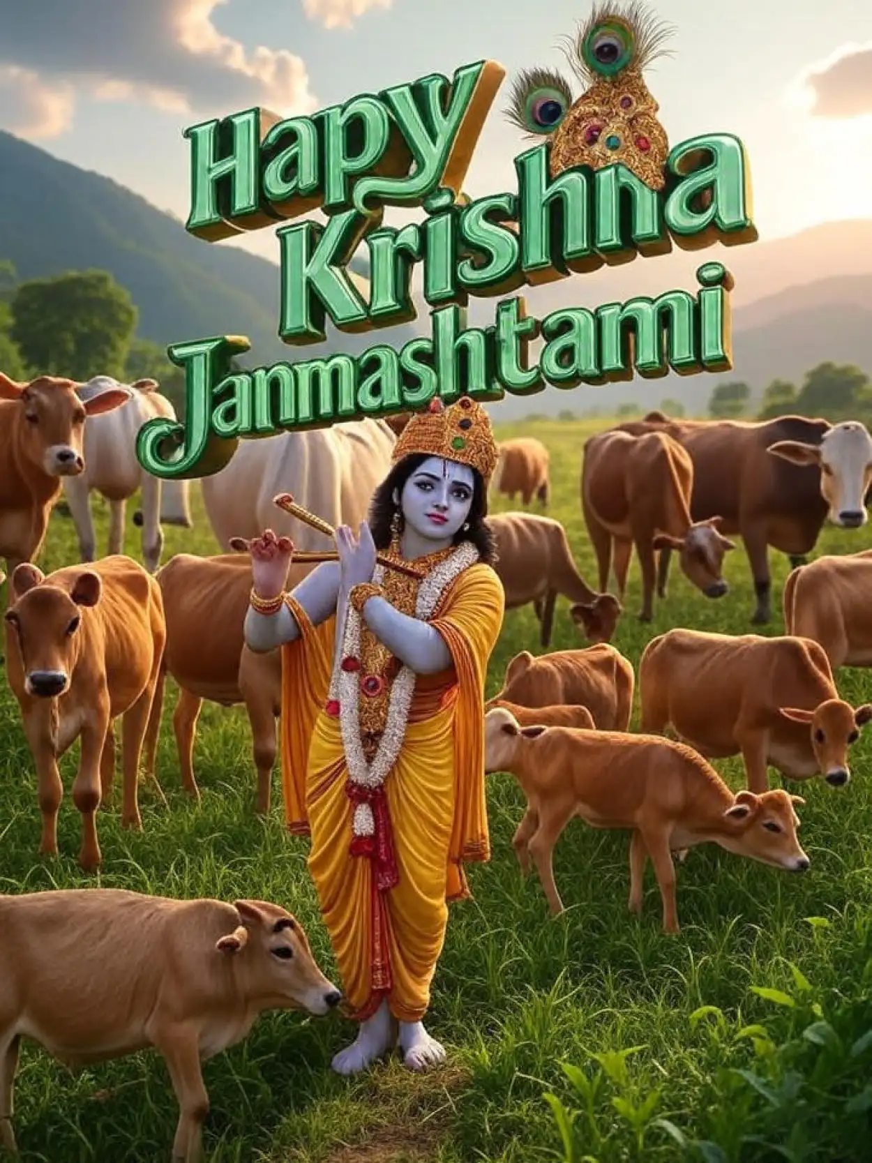 happy krishna janmashtami 2025 images download free