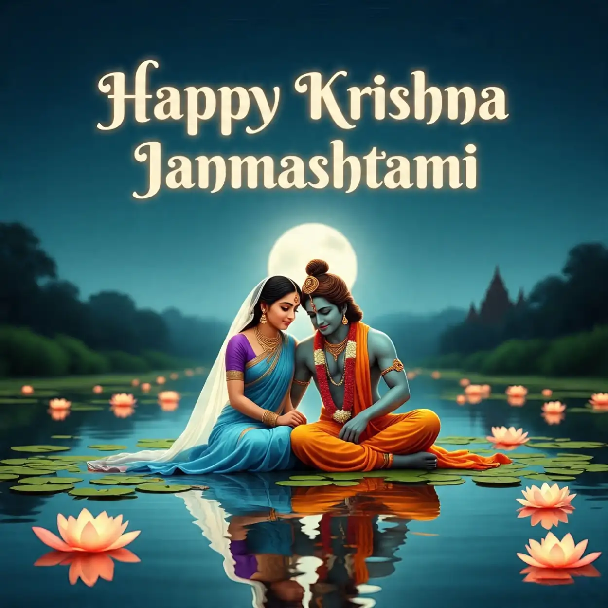 happy krishna janmashtami 2025 images for whatsapp status