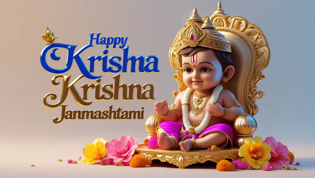 happy krishna janmashtami 2025 instagram story background