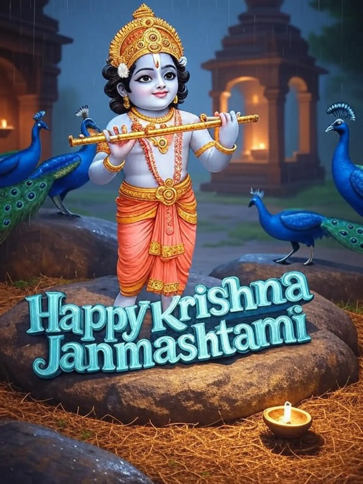 happy krishna janmashtami 2025 kids fancy dress ideas