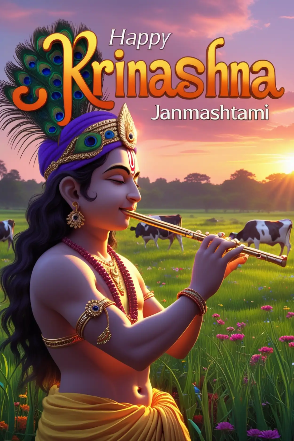 happy krishna janmashtami 2025 rangoli design ideas