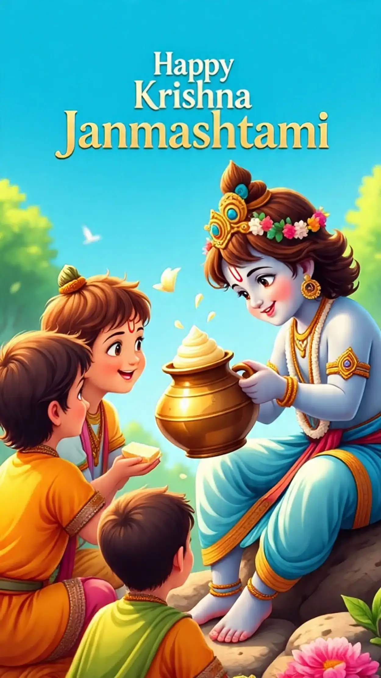 happy krishna janmashtami 2025 special bhajan mp3 download