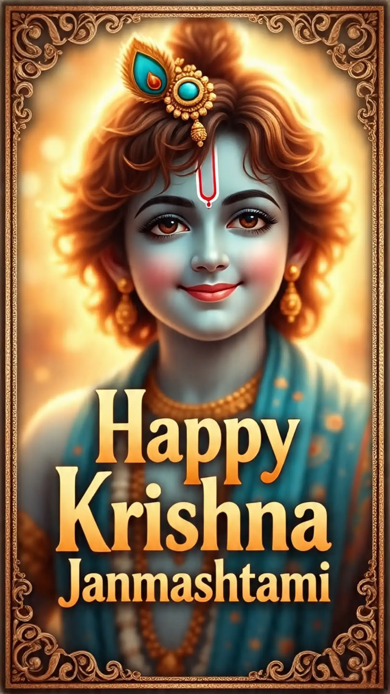 happy krishna janmashtami 2025 wishes for family