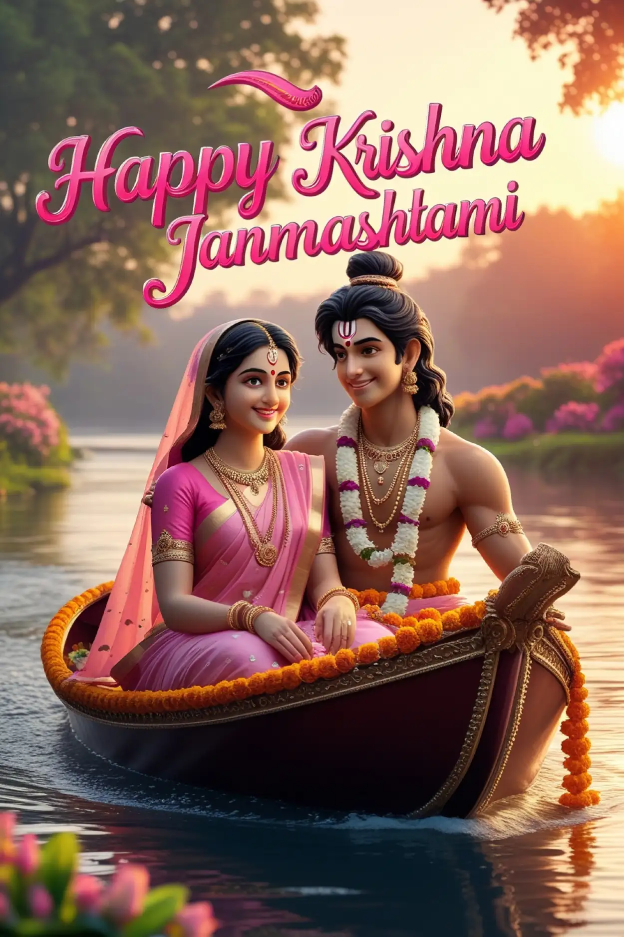 happy krishna janmashtami 2025 wishes for girlfriend