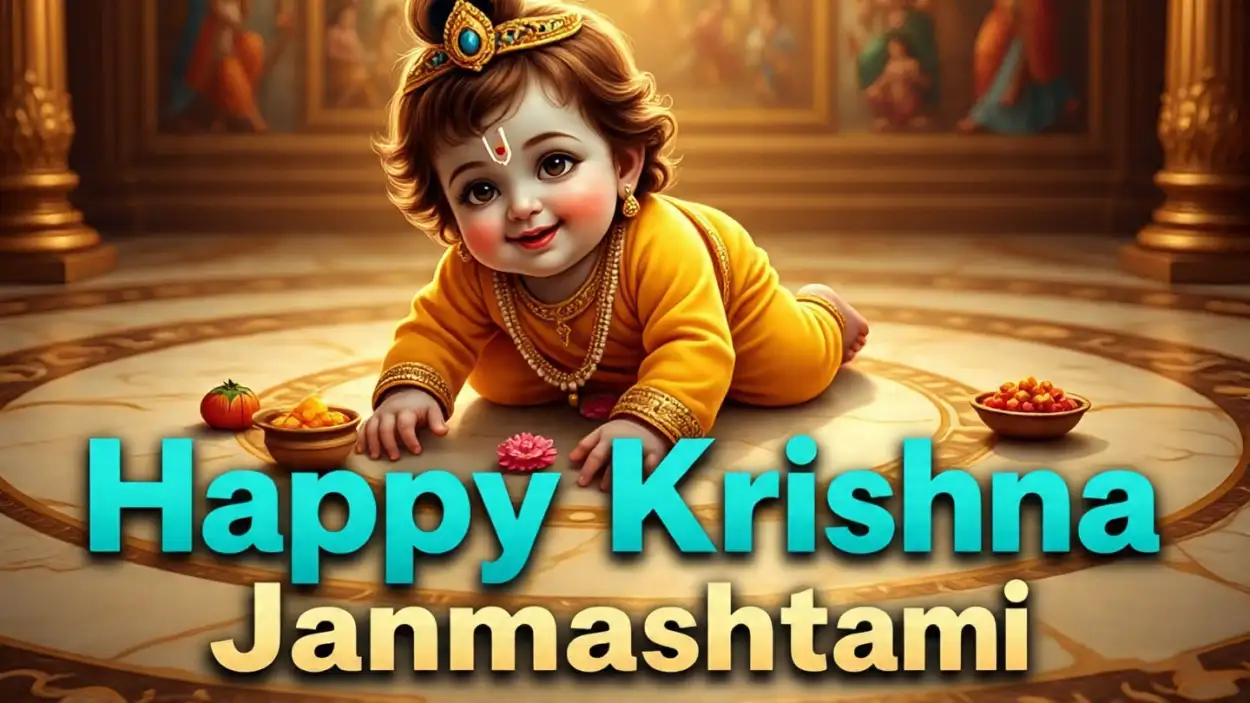 happy krishna janmashtami 2025 wishes with name