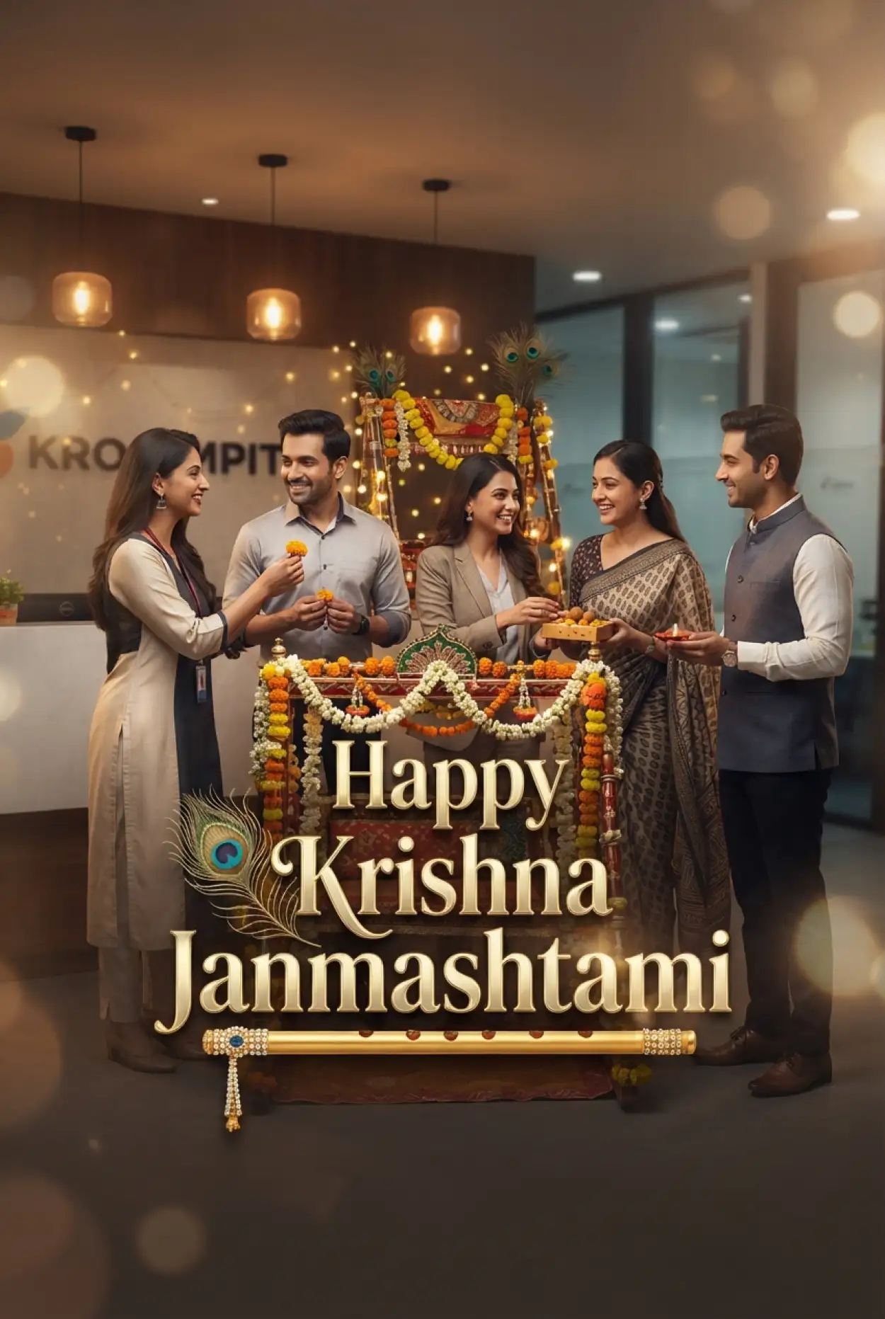 Free Download Happy Krishna Janmashtami Greetings For Husband - High Quality Happy Krishna Janmashtami Greetings Image