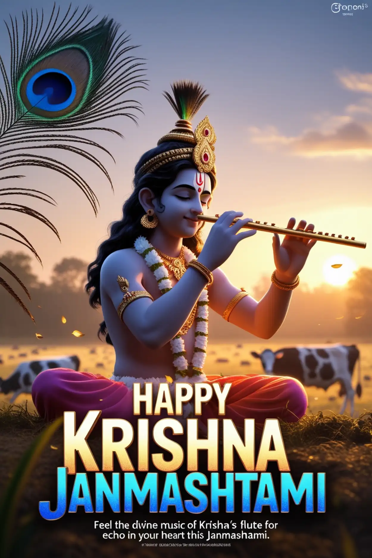 Free Download Happy Krishna Janmashtami Greetings With Photos - High Quality Happy Krishna Janmashtami Background