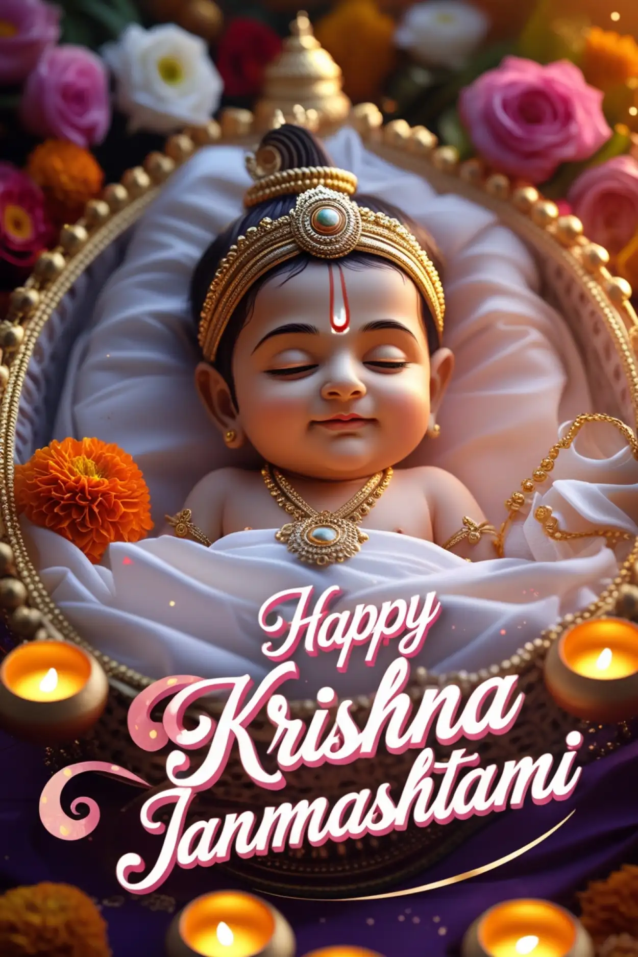 Free Download Happy Krishna Janmashtami Krishna In Mathura Image - High Quality Happy Krishna Janmashtami Background