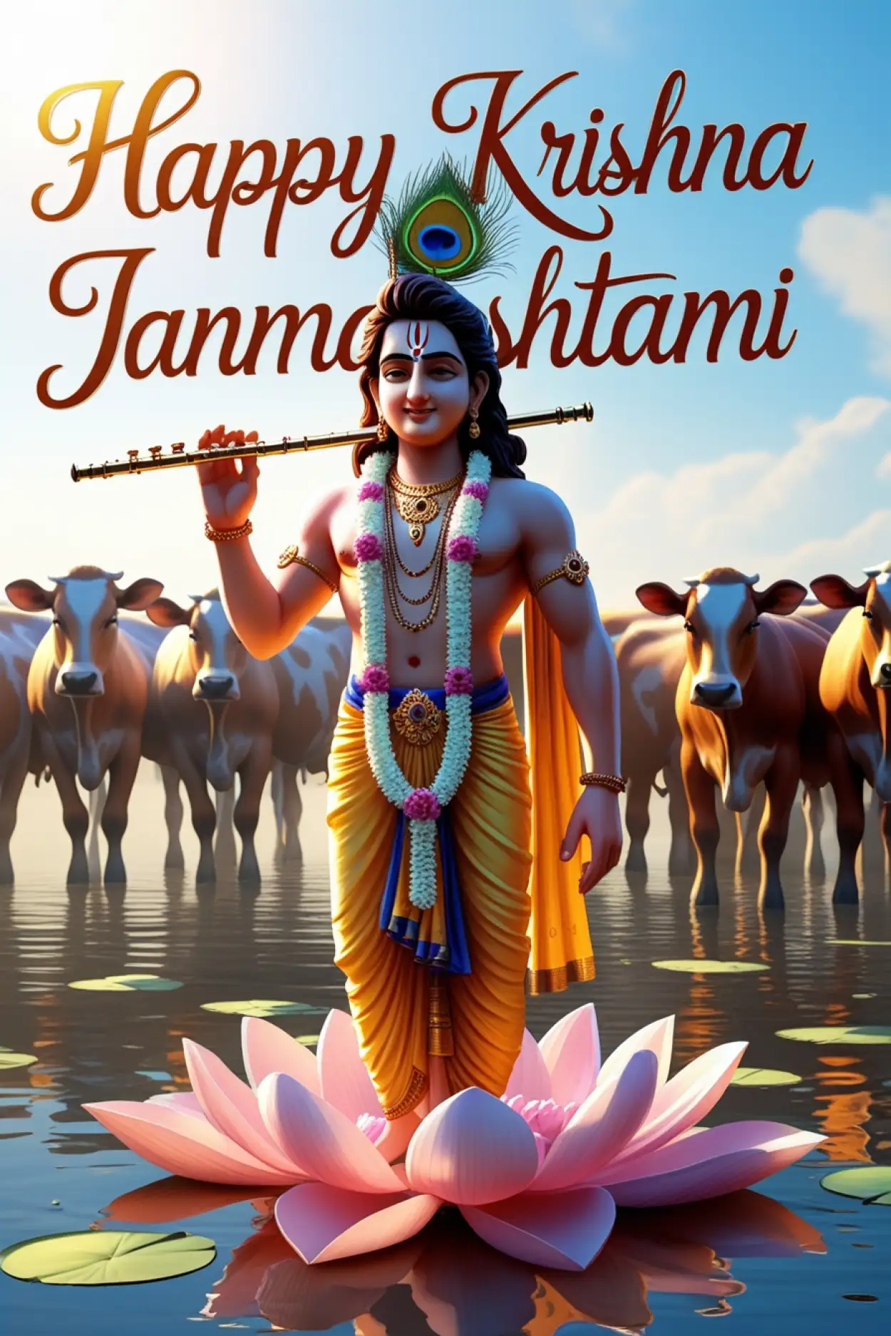 Free Download Happy Krishna Janmashtami Krishna Wallpaper For Mobile - High Quality Happy Krishna Janmashtami Background