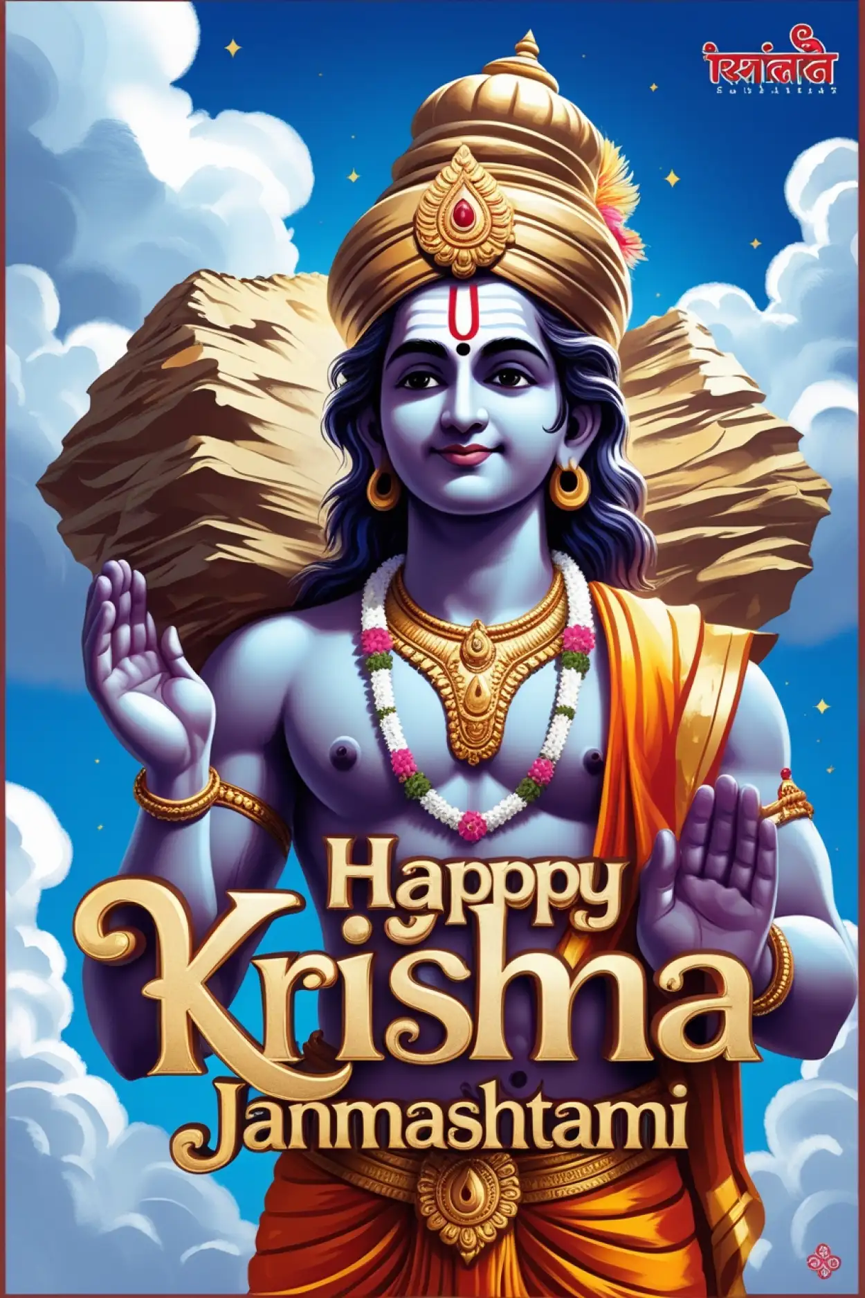 Free Download Happy Krishna Janmashtami Krishna Wallpaper With Radha - High Quality Happy Krishna Janmashtami Background