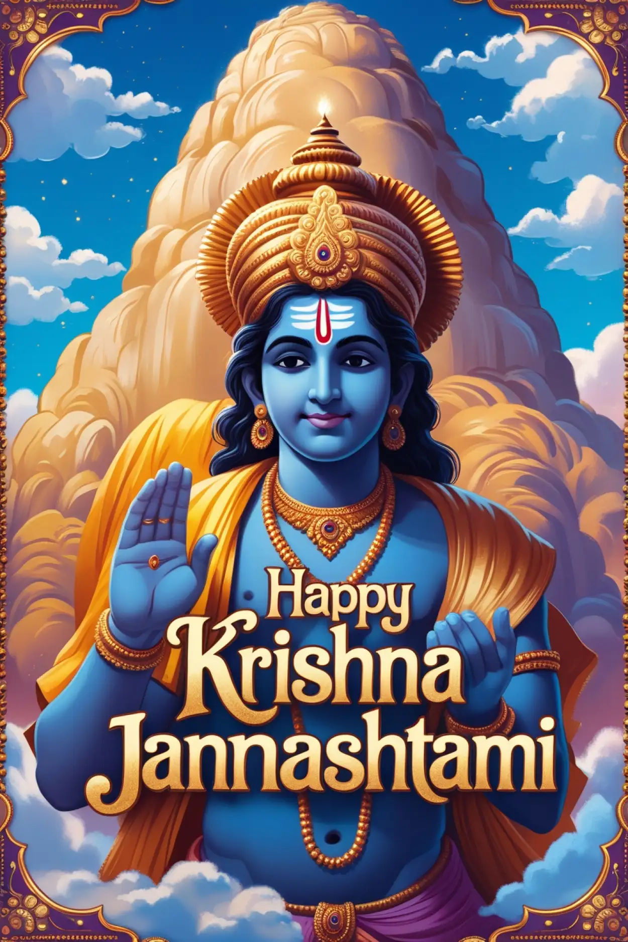 Free Download Happy Krishna Janmashtami Painting Ideas - High Quality Happy Krishna Janmashtami Background