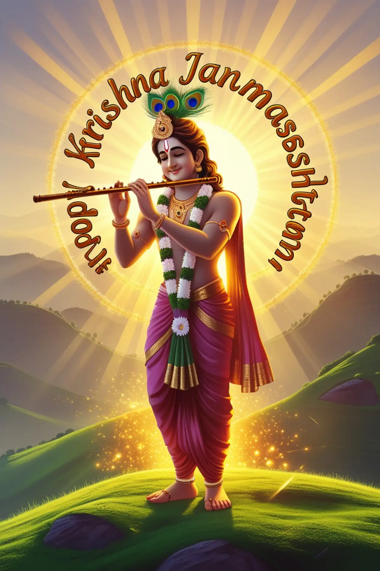 Free Download Happy Krishna Janmashtami Peacock Feather Images - High Quality Happy Krishna Janmashtami Background