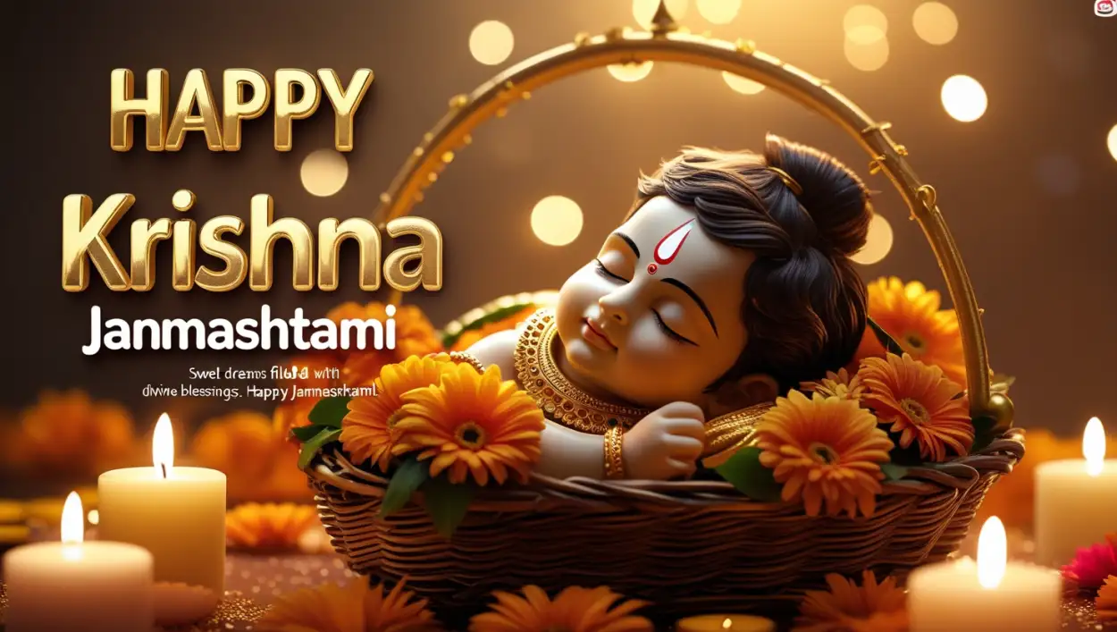 Free Download Happy Krishna Janmashtami Poster Design Ideas - High Quality Happy Krishna Janmashtami Background
