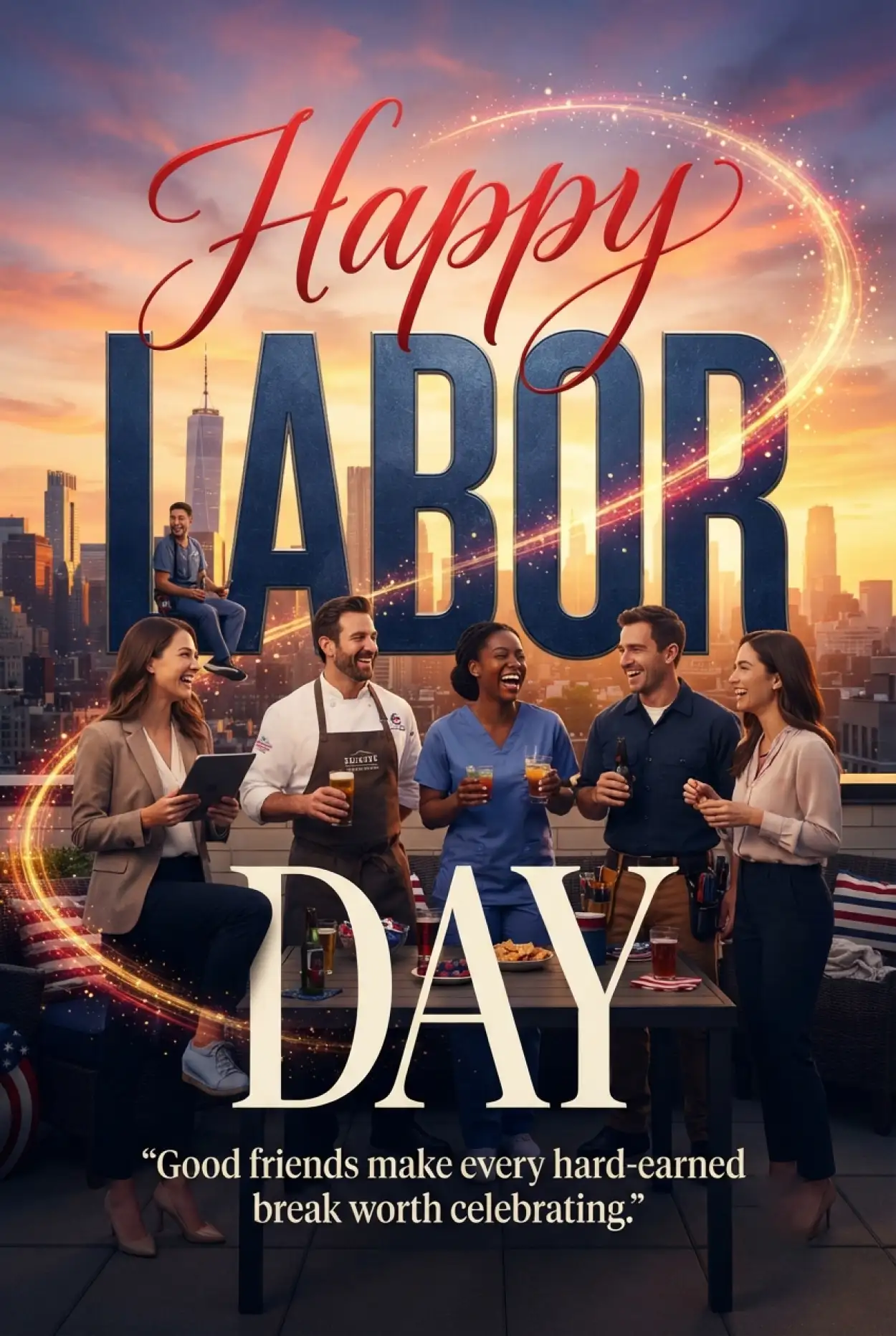 Free Download Happy Labor Day 2026 Usa Wishes For Whatsapp Status - High Quality Happy Labor Day USA 2026 Image
