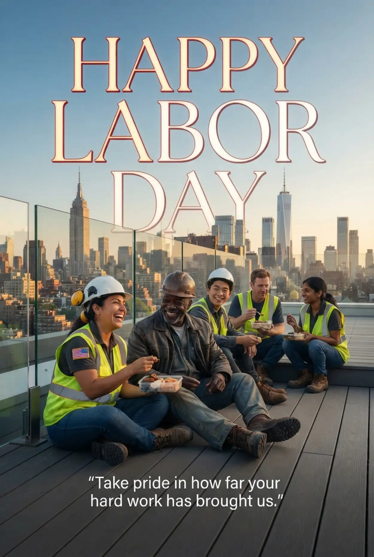 Free Download Happy Labor Day Usa 2026 Greetings For Workers - High Quality Happy Labor Day USA 2026 Image
