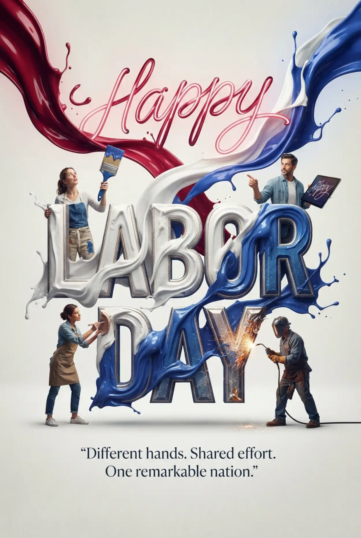 Free Download Happy Labor Day Usa 2026 Wishes Images Free Download - High Quality Happy Labor Day USA 2026 Image