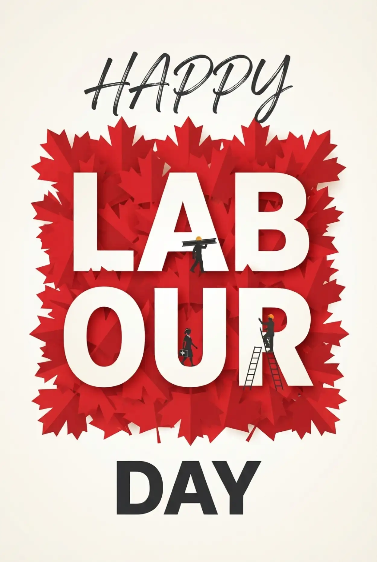 Free Download Happy Labour Day Canada 2026 Banner Design - High Quality Happy Labour Day Canada 2026 Image