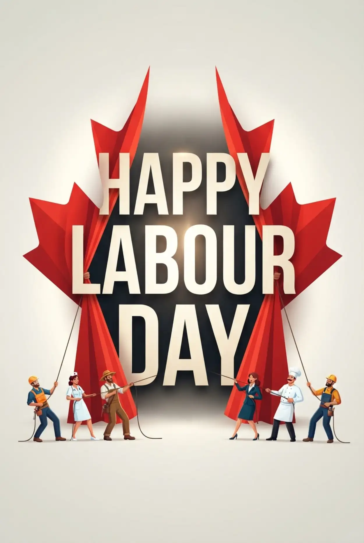 Free Download Happy Labour Day Canada 2026 Greetings For Employees - High Quality Happy Labour Day Canada 2026 Image