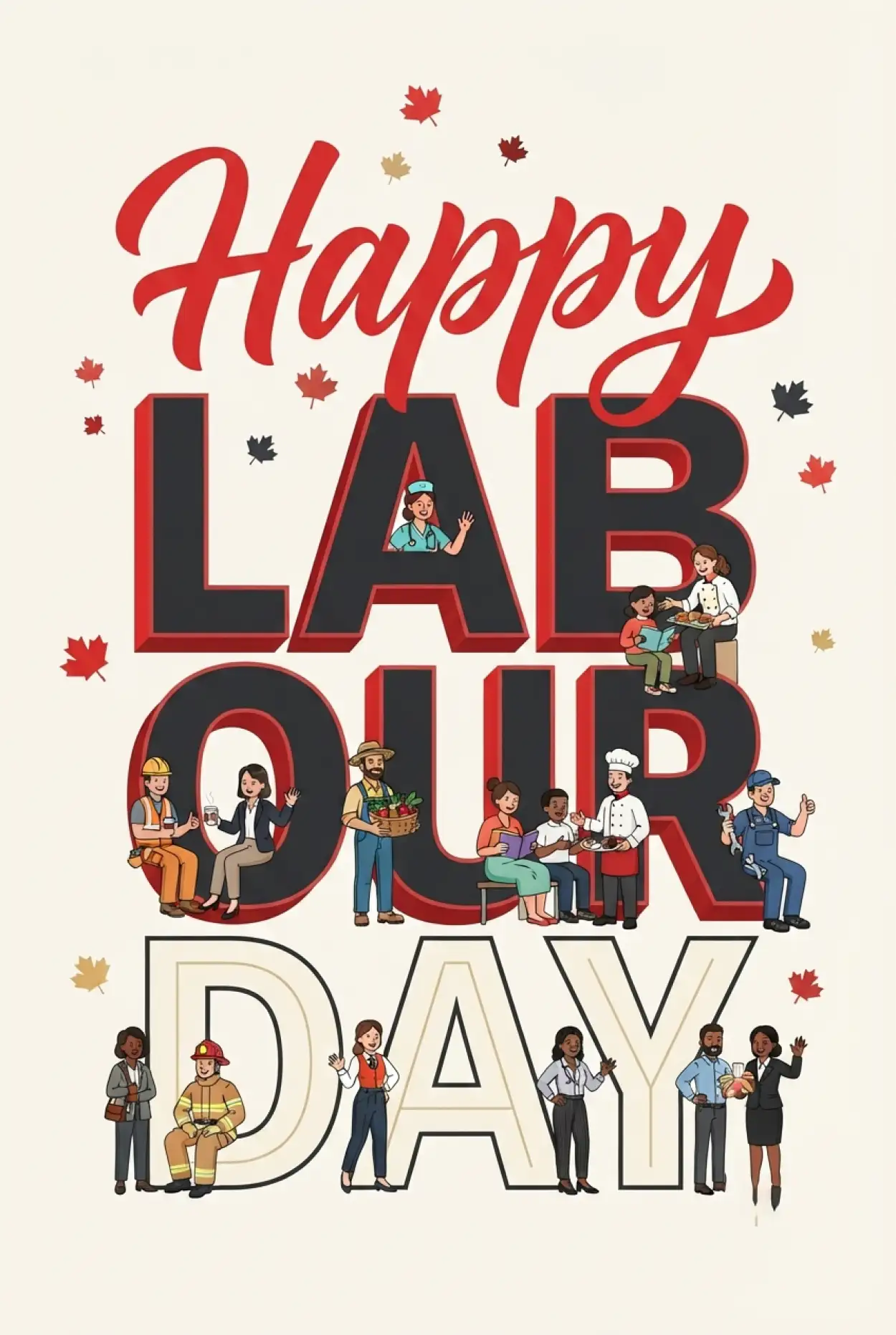 Free Download Happy Labour Day Canada 2026 Greetings - High Quality Happy Labour Day Canada 2026 Image