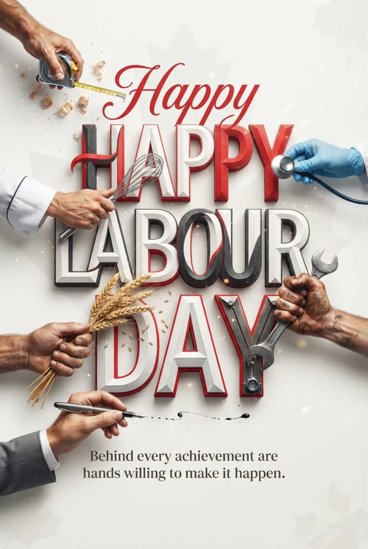 Free Download Happy Labour Day Canada 2026 Messages For Employees - High Quality Happy Labour Day Canada 2026 Image