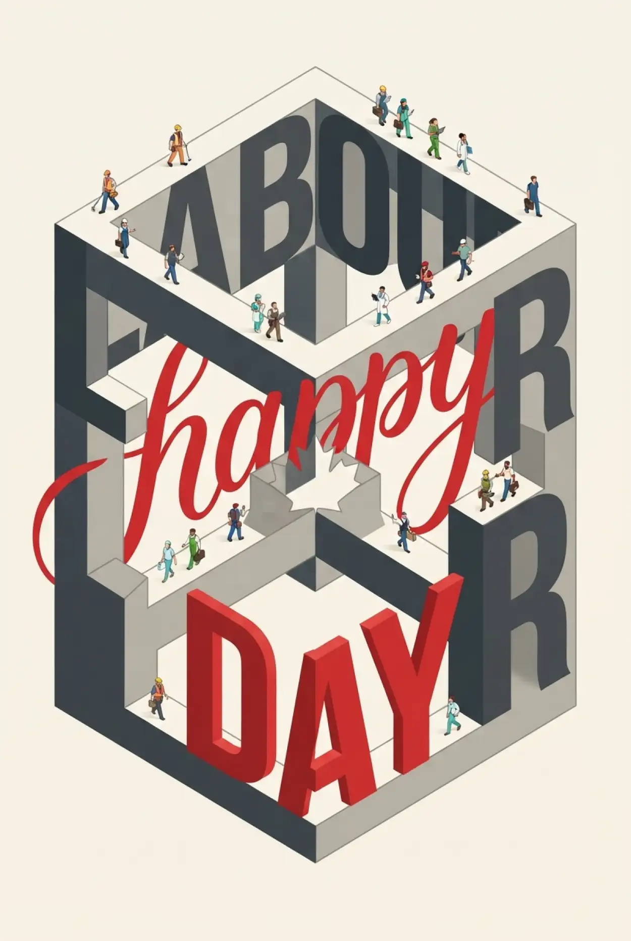 Free Download Happy Labour Day Canada 2026 Messages For Workers - High Quality Happy Labour Day Canada 2026 Image