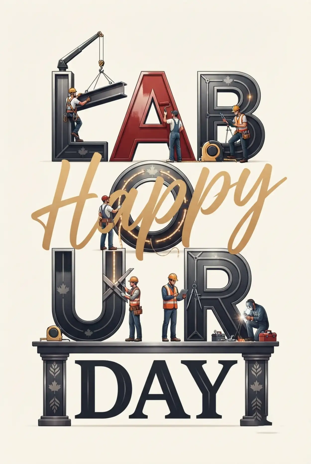 Free Download Happy Labour Day Canada 2026 Motivational Quotes - High Quality Happy Labour Day Canada 2026 Image