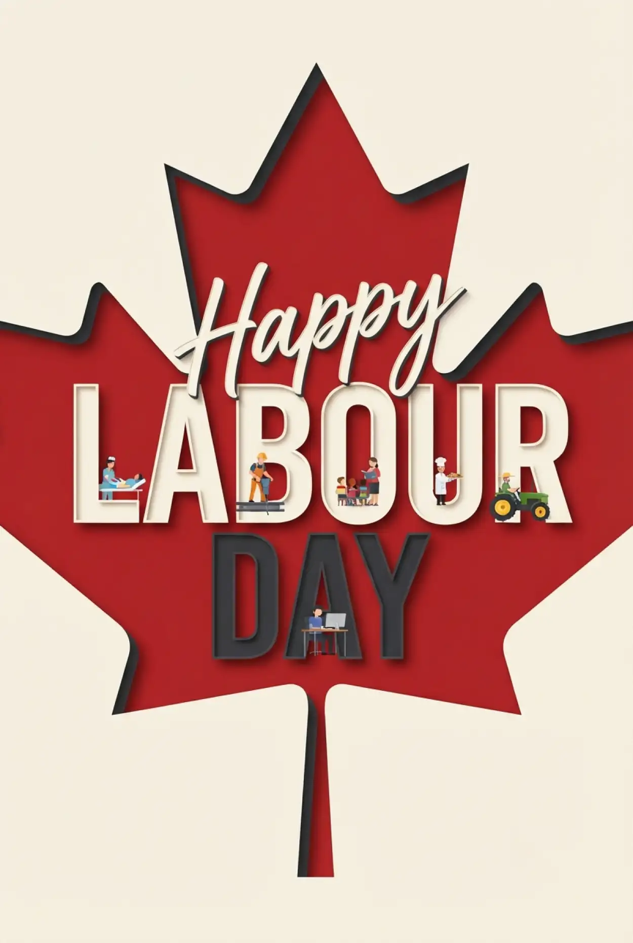Free Download Happy Labour Day Canada 2026 Wishes For Facebook - High Quality Happy Labour Day Canada 2026 Image