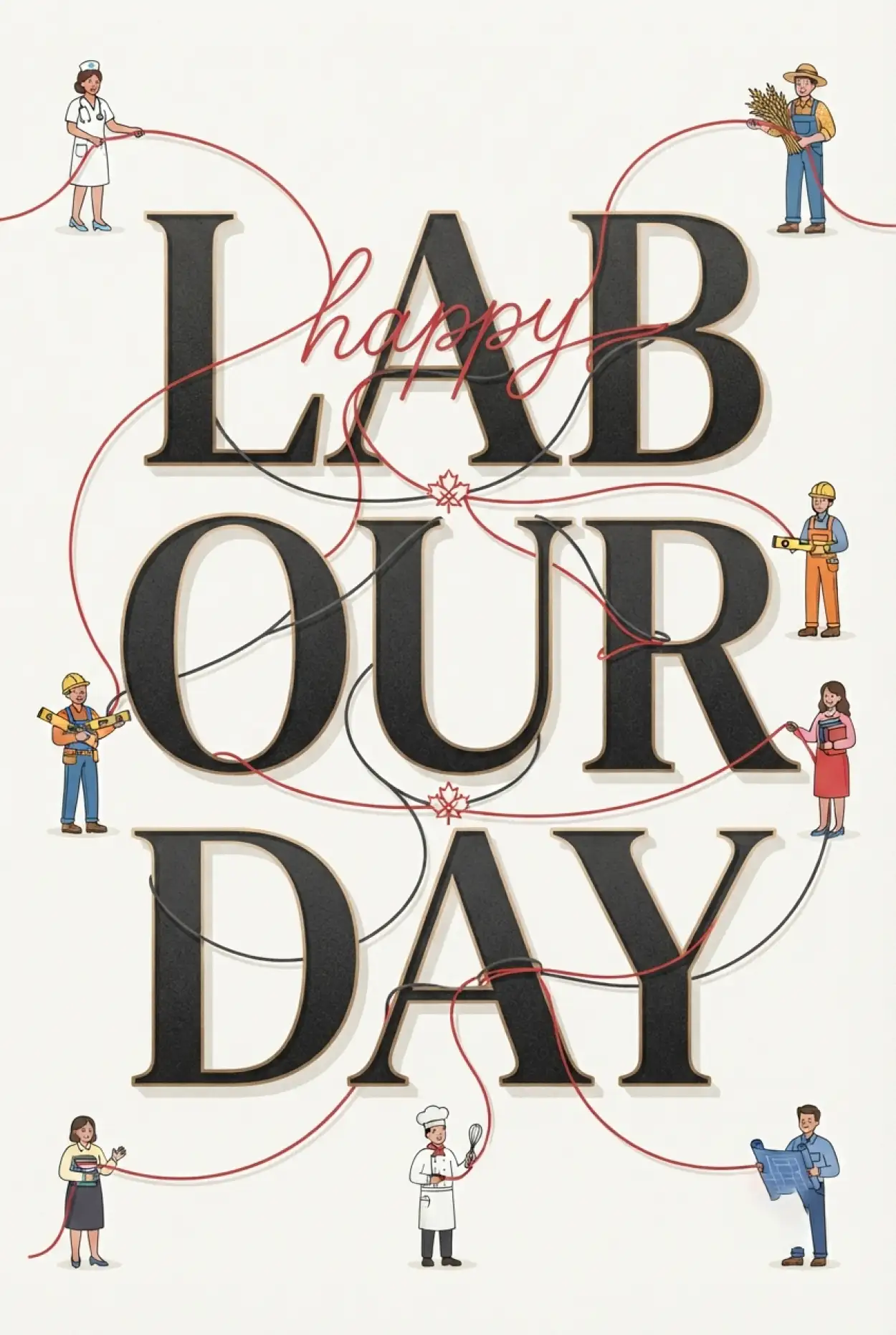 Free Download Happy Labour Day Canada 2026 Wishes For Family - High Quality Happy Labour Day Canada 2026 Image