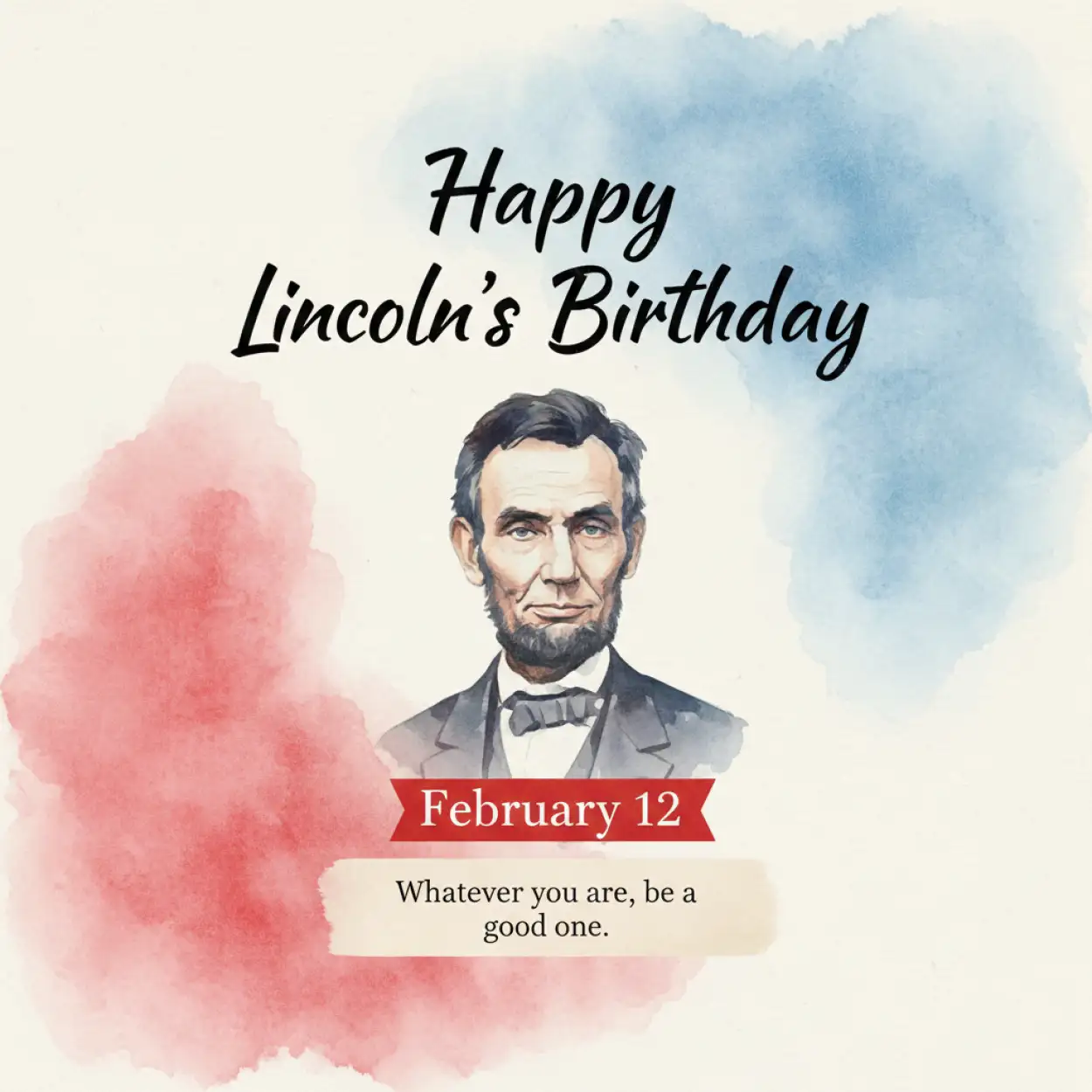 Free Download Happy Lincolns Birthday Wishes - High Quality Happy Lincolns Birthday Background