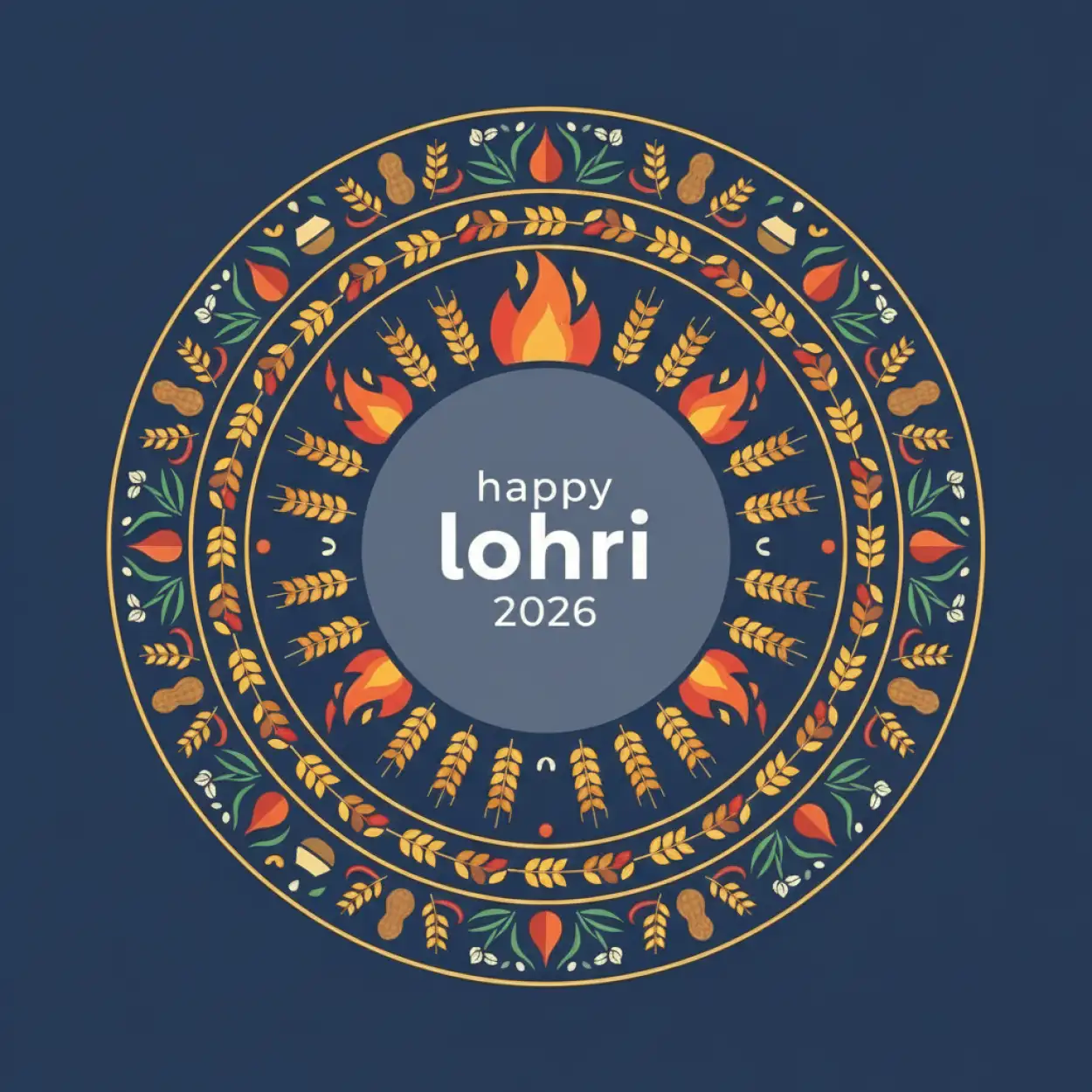 Free Download Happy Lohri 2026 Bonfire Images - High Quality Happy Lohri 2026 Background