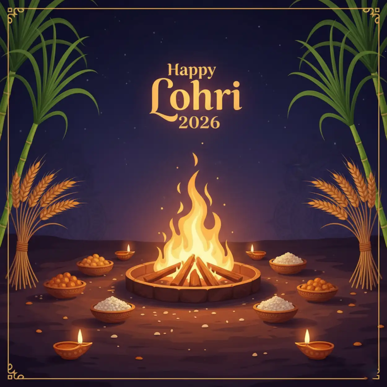happy lohri 2026 greetings desi style