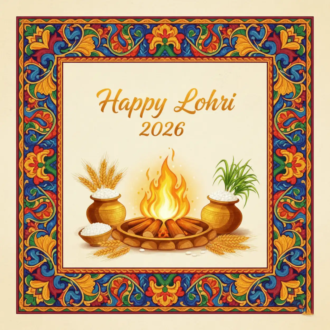 happy lohri 2026 greeting for teachers