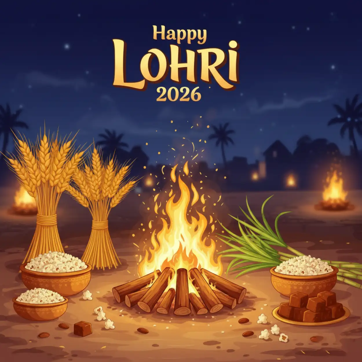 happy lohri 2026 greetings for clients