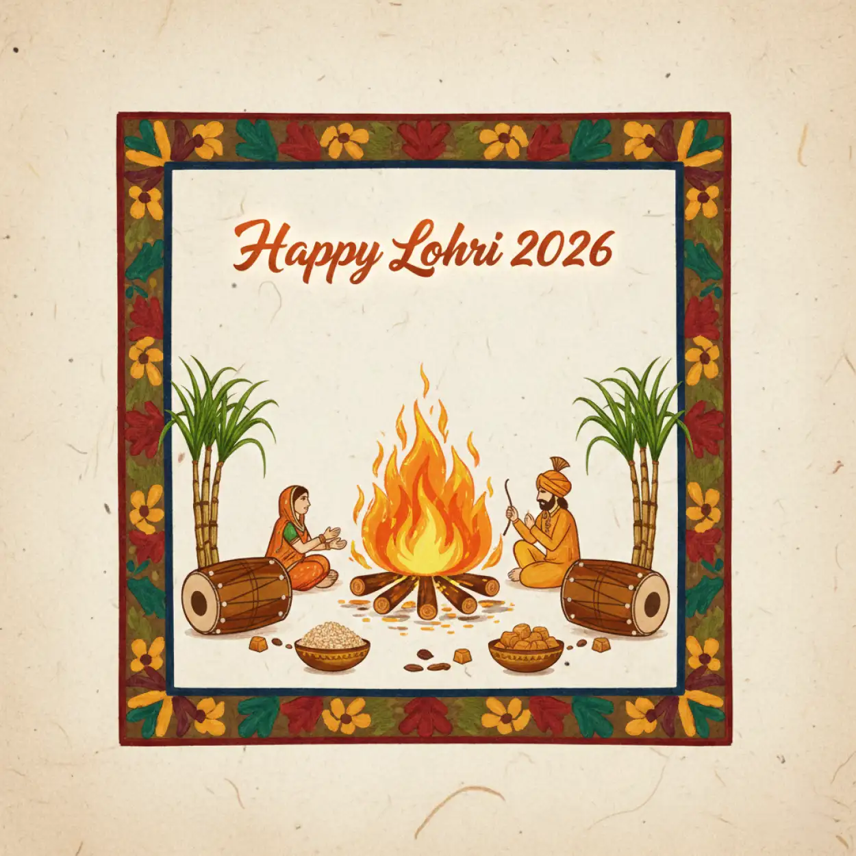 happy lohri 2026 greetings for employees