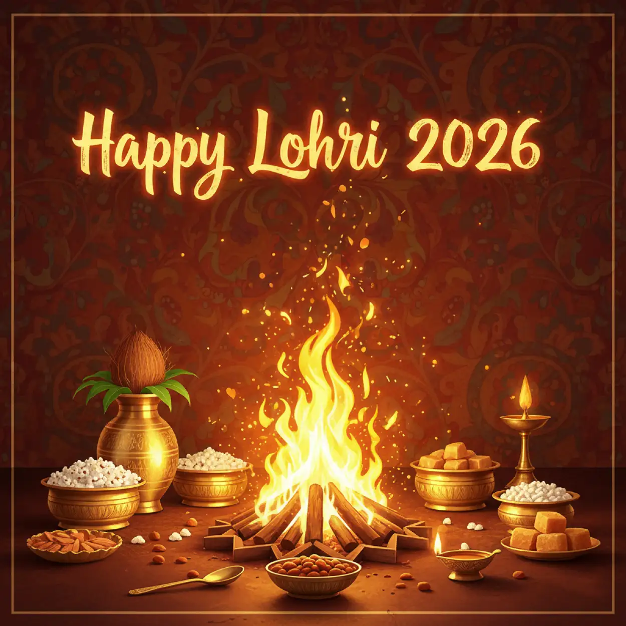happy lohri 2026 greetings hd images