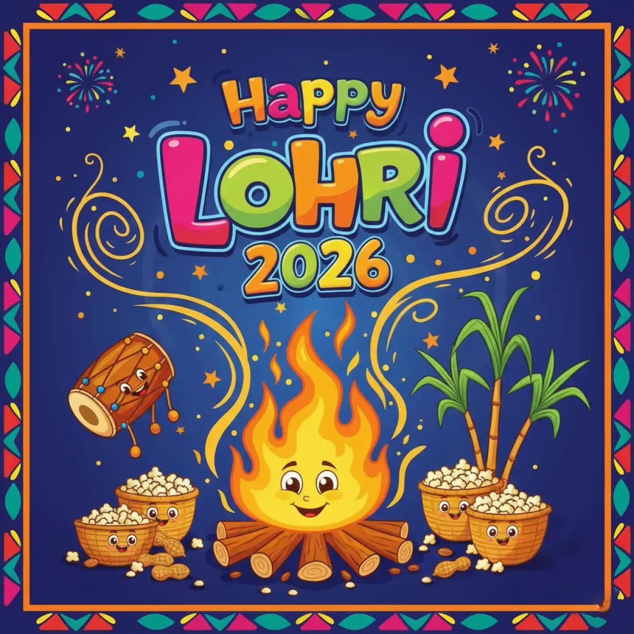 happy lohri 2026 greetings wishes