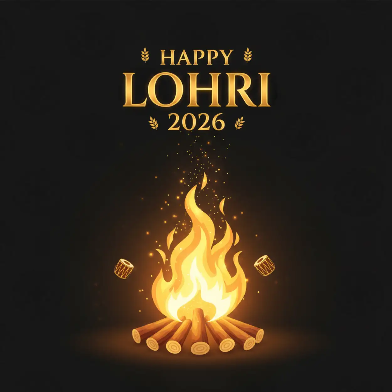 Free Download Happy Lohri 2026 Latest Wishes - High Quality Happy Lohri 2026 Background