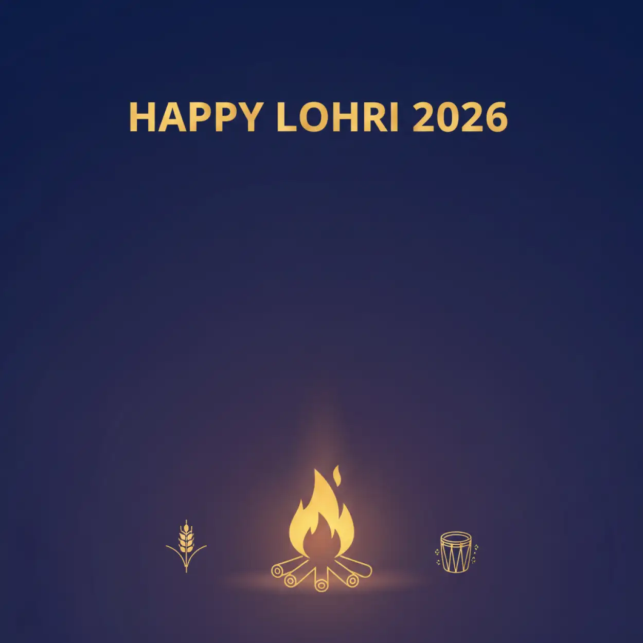 happy lohri 2026 whatsapp status images